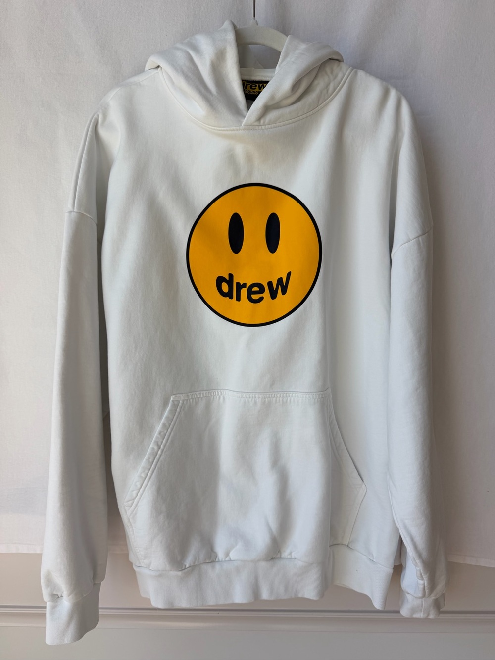 Drew House White Mascot Hoodie Size Large Oversized Super Thick and Heavy NEW